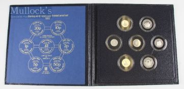 1983 State of Jersey frosted proof set to include 20p La Corbiere Lighthouse, 10p The Dolmen at