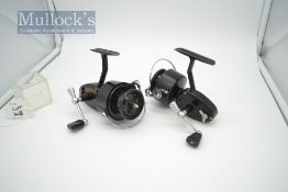 2x Mitchell Made in France fixed spool spinning reels – 301 6th Model right hand wind with early