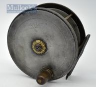 Kelly & Son Dublin large alloy salmon fly reel: 4 1/2