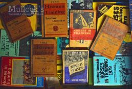 Large Collection of Horses in Training Books Issued by Sporting Chronicle to include years 1933,