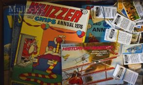 Selection of 1970s Children’s Annuals to include 1973 Dandy, 1975, 1976 Shive and Shake, 1973