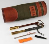 Selection of Fishing Accessories: To include W L Sullivan priest, Hardy priest, Gerber Knife,