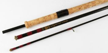 Good Bruce and Walker Handbuilt “Fred J Taylor Specimen Rod” carbon coarse rod: 12ft 2pc with