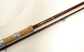 Bruce and Walker MK.IV Avon glass fibre rod – 10ft 2pc Glass Compound Taper – agate lined butt and
