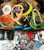 Selection of Fly Fishing lines: To include loads of various coloured lines and weights (inspection