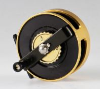Billy Pate Trout reel, by Ted Juracsik, 3.5 diameter with knurled central brake adjuster, counter