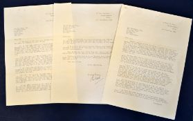 Richard Walker Letters 1984 (3) – 16th April, 3rd September and 4th October – typed and hand