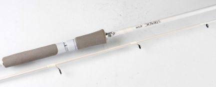 Carbon Shimano Stadic S71M Fishing Rod: Two piece white 7’1” (2.15m) C.W.. 10-35g New with MOB