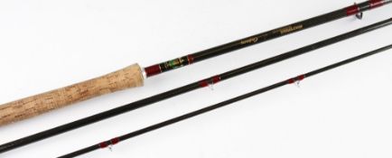 Good Daiwa Amorphous Whisker Osprey carbon salmon fly rod: 14ft 3pc - line 9-10# - 2x Fuji style