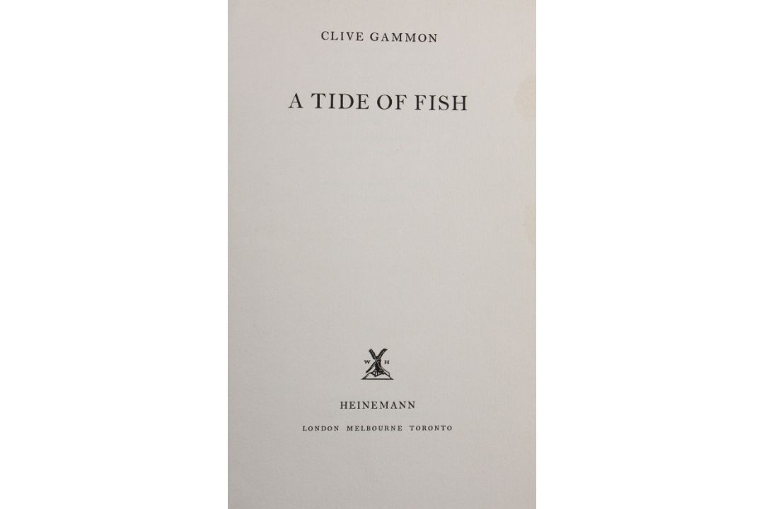 Gammon, Clive – A Tide of Fish 1962, 1st edition, photographs, original DJ - Image 2 of 2