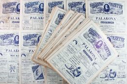 Fishing Gazette – Complete year for 1952 a great source of information mostly with staple bleed