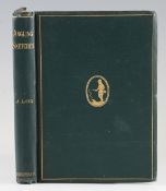 Lang, Andrew – Angling Sketches 1891, 2nd edition original green cloth binding