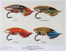 Seddon, Andrew John (after) signed ltd ed titled “Traditional 19th Century British Salmon Flies on