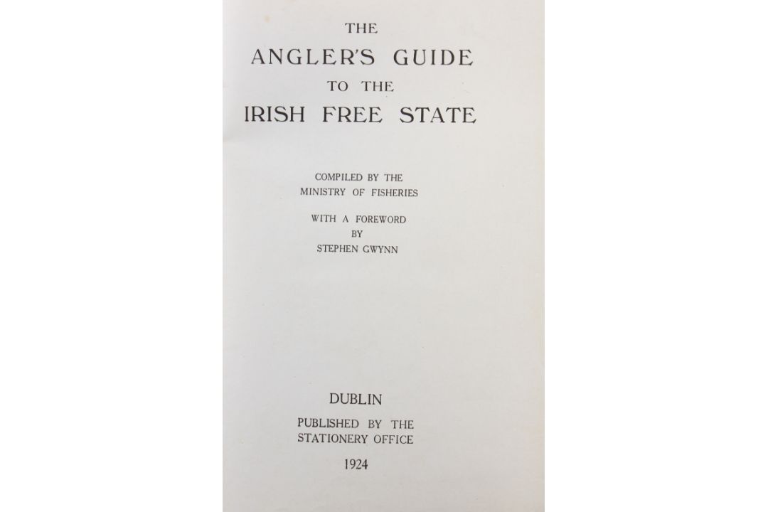 Adams, Joseph – The Angler’s Guide to the Irish Free State 1924, 1st edition, large folding map - Image 2 of 2