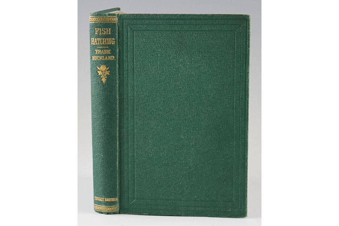 Buckland, Frank T – Fish Hatching London 1863 1st edition fine in original green cloth binding - Image 1 of 2