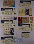 2004/05 Manchester Utd Champions League match tickets homes Dinamo Bucharest, Fernerbahce, Sparta