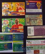 1999/2000 Manchester Utd World Club Championship match tickets in Rio de Janeiro v Necaxa, v Vasco