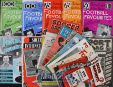 Selection of football books from 1940~s onwards to include Football Favourites (books 1-6