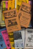 1970s/80s East Fife Football Programmes all home matches, few 1960s noted, condition overall A/G (#