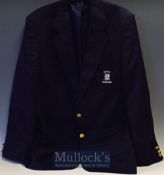 Modern England Schools Rugby Union Blazer: Looks to be XXL, a dark navy blue example with silver