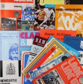 1973/74 Manchester Utd away match programmes to include Arsenal, Leicester City, Ipswich Town, Leeds
