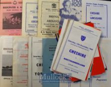 1950s-1990s English Club Rugby Programme Selection (#140): To include Cup, League, County,