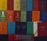 Bridgend etc Rugby Fixture Cards Collection (23): Varied conditions, many well-thumbed, 16
