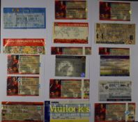 2003/04 Manchester Utd premiership match tickets homes (19) and aways (19) plus Arsenal (Community