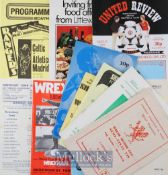Selection of Assorted football programmes to include Welsh Cup ties 1950/51 Cardiff City v