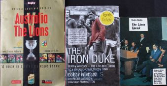 British Lions Interest Rugby Trio (2): ‘The Lions Speak’, sought-after and much praised 1971