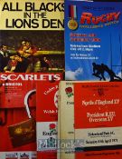 Rugby ‘Specials’ Programmes/Brochures Selection (7): Pleasing glossy colour-covered ‘All Blacks in