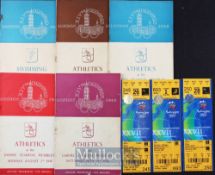 1948 Olympic games programmes in London 31 July 1948, 2 August 1948, 3 August 1948, 4 August 1948 (