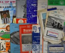 Selection of 1950s/60s FA Cup Semi-Final Football Programmes include 1959 Luton Town v Norwich City,