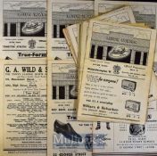 Selection of 1950s Luton Town football Programmes to include 1954 v Doncaster Rovers, 1955 v Port