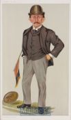 Edward Temple Gurdon (1854-1929) England Rugby International Vanity Fair Print: Dated Jan 2 1892,