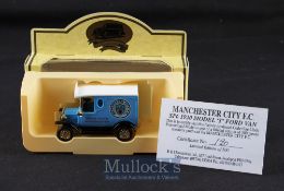 Scale ~T~ Ford van Manchester City limited edition by Code One Lledo sky blue/white livery, SP6 1920