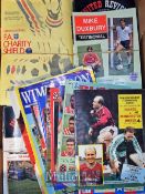 Manchester Utd match programme collection to include 1984/85 homes (31) including UEFA Cup, aways (