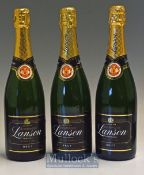 Manchester United Bottles of Champagne includes ~Lanson~ 750ml bottles at 12.5% ~Brut~ with
