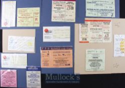 1978/79 Manchester Utd league match tickets to include homes v Ipswich Town, Manchester City,