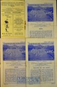 1950/51 Shrewsbury Town v Wrexham (1st home match in the league) football programme plus v