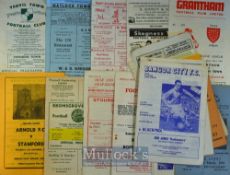 Selection of late 1960s Non-League Football Programmes with a mixture of teams included 1956