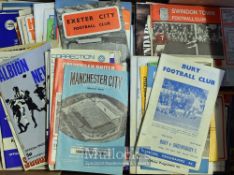 Collection of Shrewsbury Town away match programmes to include good content of 1960~s additional