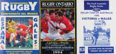 Wales Away Rugby Programme Selection: Three issues, from the RWC Qualifier v Spain in Madrid and v