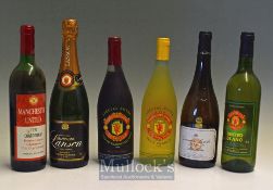 Manchester United Bottles of ~Special Cuvee~ to include ~Pascal Bouchard~, ~Paul Bouchard~, Lanson