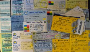Selection of Leeds United Football Match Tickets appear homes and includes 1972 Derby County,
