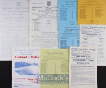 Shrewsbury Town home football programme selection to include 1964/65 Leicester City (public