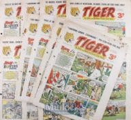 Tiger comics containing story of the iconic footballer Roy Race tracing his first game for