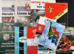 British Lions Rugby Programme Bundle (13): 1951 v Cardiff, 1955 v Welsh XV (both 75th