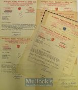 Accrington Stanley and Everton Correspondence regarding the transfer of J.J. Keeley to include 7x