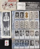 1906 ~In Tearful Memory~ of Newcastle Utd (FAC losing team) hollow humour postcard stamped/franked